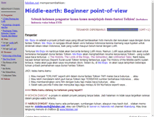Tablet Screenshot of middle-earth.febdian.net